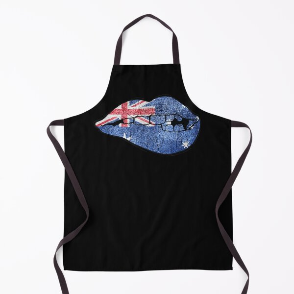 Item preview, Australia Mouth Biting Lips Flag designed and sold by judyufmi.