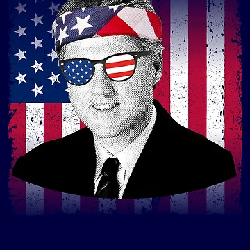 Vorschaubild zum Design Bill Clinton USA Flag Patriotic American Flag 4th of July Gear von DynamicDesign