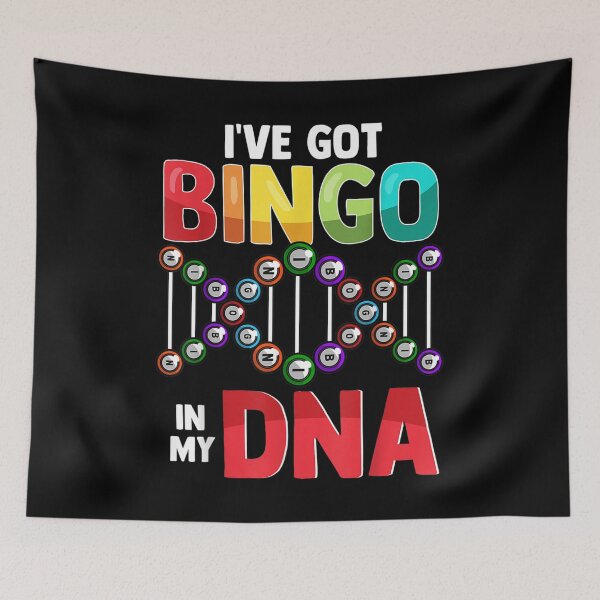 Item preview, Funny Bingo Game Dna Saying For Lucky Bingo Player  designed and sold by judyufmi.