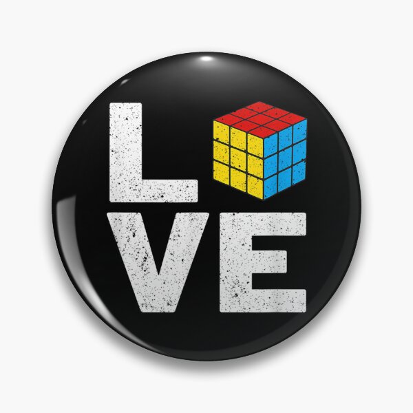Item preview, Competitive Puzzle Cube Love Speed Cubing 80's Vintage Toy designed and sold by ArcanWilkinson.