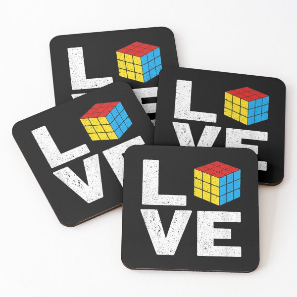 Item preview, Competitive Puzzle Cube Love Speed Cubing 80's Vintage Toy designed and sold by ArcanWilkinson.