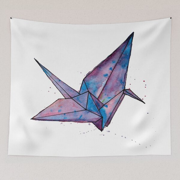 Item preview, Origami paper crane designed and sold by Pintarrajearte.