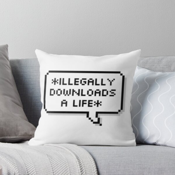 Item preview, ✘ illegally downloads a life ✘ designed and sold by iconiclana.