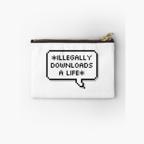 Item preview, ✘ illegally downloads a life ✘ designed and sold by iconiclana.