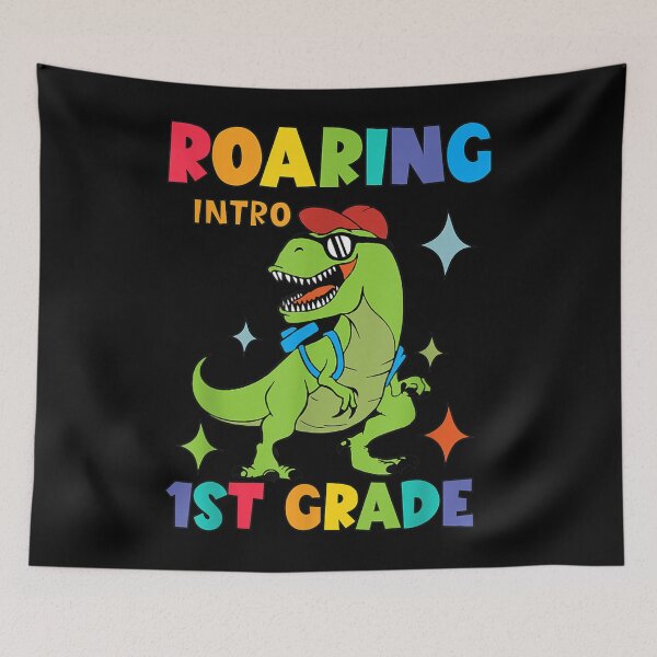 Item preview, Roaring Into 1st Grade Dinosaur Sunglass Back To School Kids  designed and sold by u8ritaae.