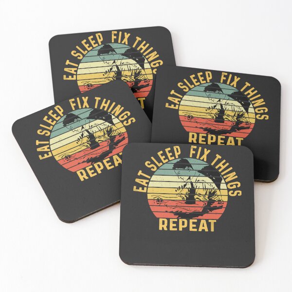 Item preview, Eat, Sleep, Fix Stuff, Repeat! Gift for Repairman, handyman designed and sold by alanxgoldberger.