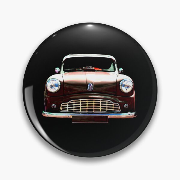 Item preview, Standard Eight 1950s British classic car high contrast designed and sold by soitwouldseem.