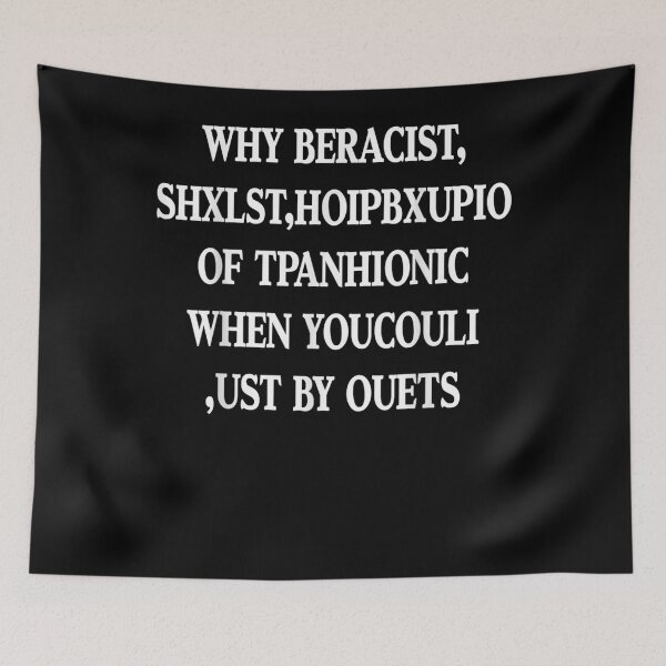 Item preview, Why Be Racist When You Could Just Be Quiet  designed and sold by u8ritaae.