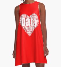 Data Science Love A-Line Dress