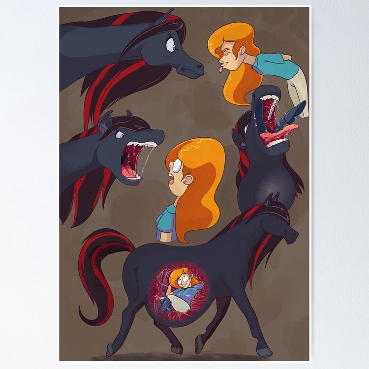 Horselands Comic strip Poster