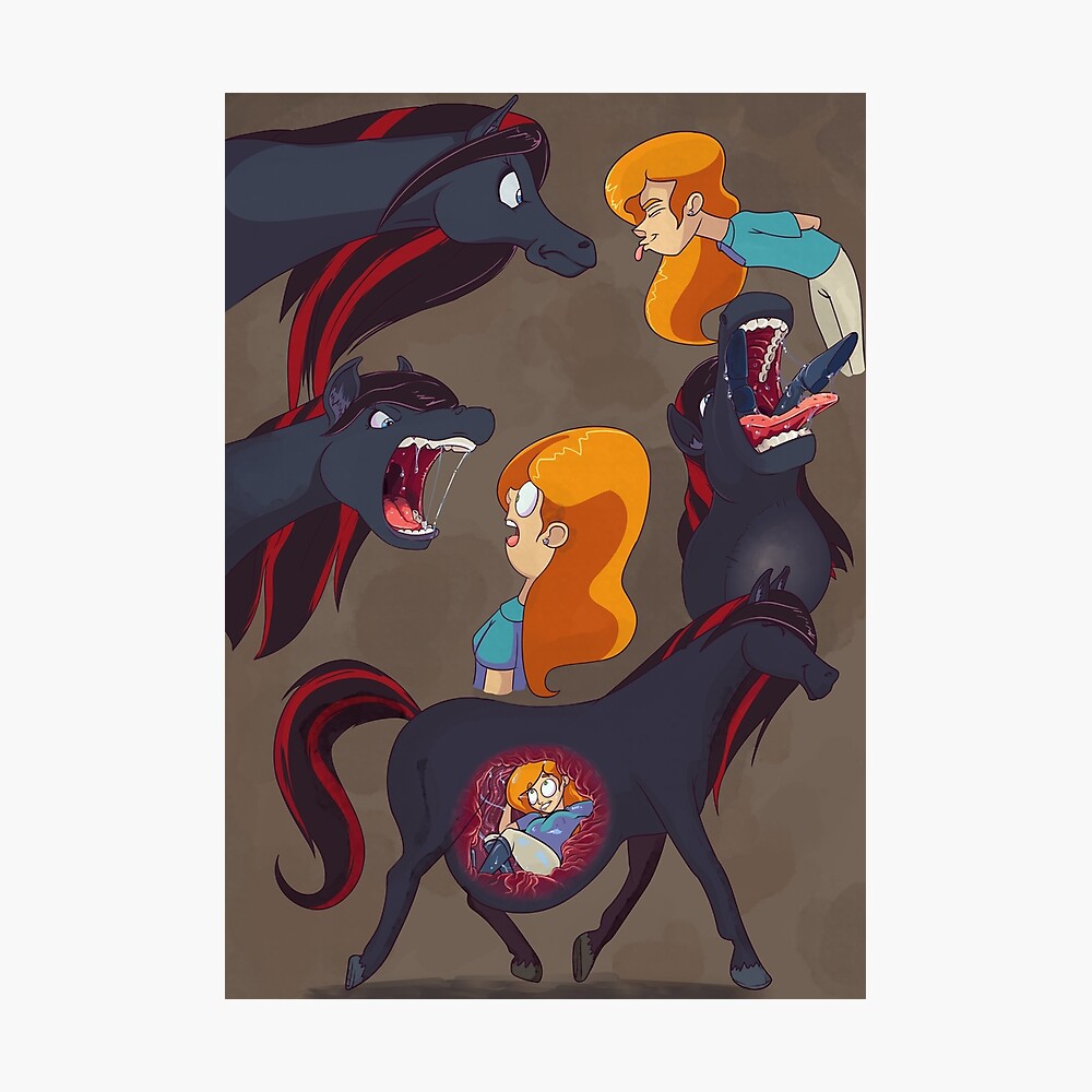 Horselands Comic strip Poster