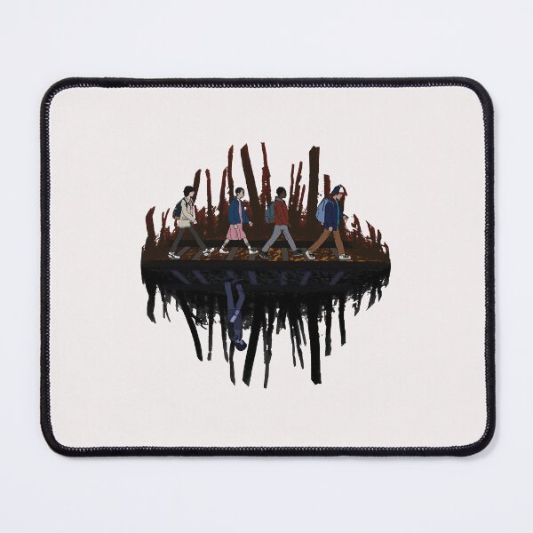 Item preview, Stranger Abbey Road - Upside Down Edition T-Shirt designed and sold by SophieSimard.