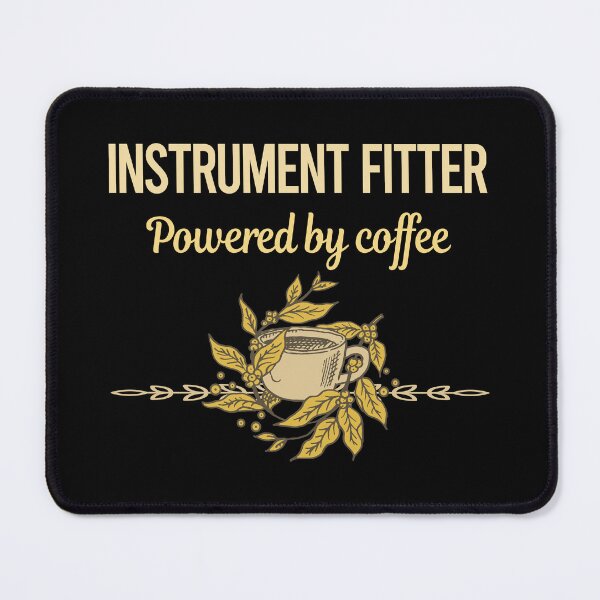 Item preview, Powered By Coffee Instrument Fitter designed and sold by trinayolkcelia.