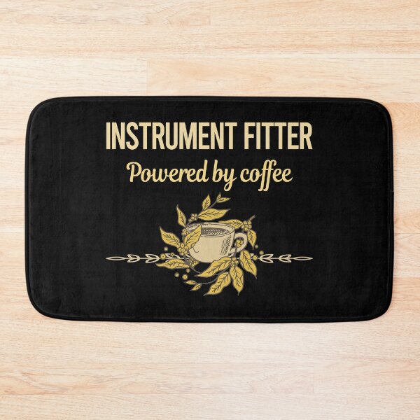 Item preview, Powered By Coffee Instrument Fitter designed and sold by trinayolkcelia.
