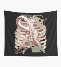 Japanese Dragons Wall Tapestry