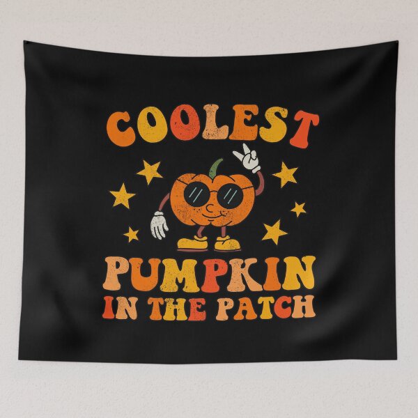 Item preview, Coolest Pumpkin In The Patch Groovy Kids Fall Autumn And Halloween designed and sold by JokeGysen.