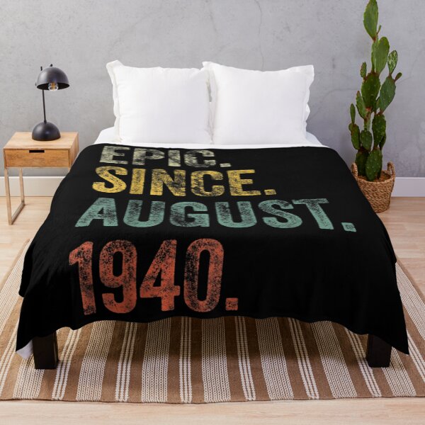 Item preview, Vintage 1940 82nd Birthday Epic Since August 1940  designed and sold by u8ritaae.