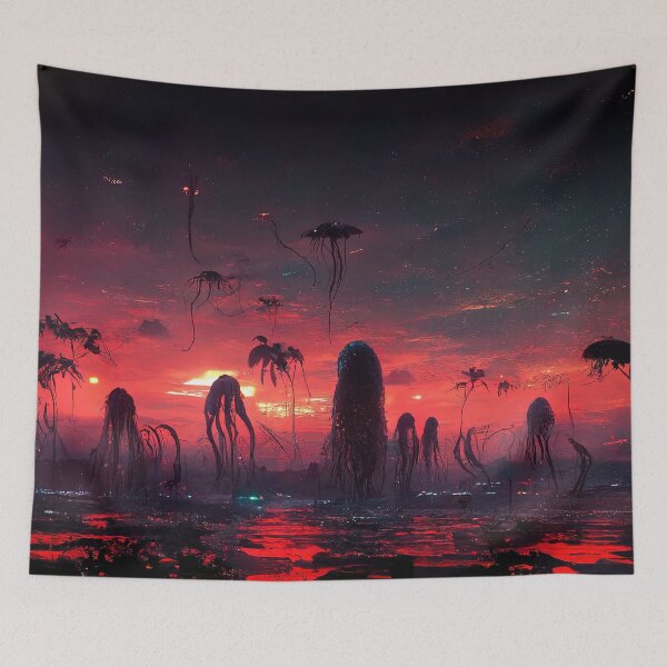Item preview, An Odd Sunset designed and sold by 2Piglets.