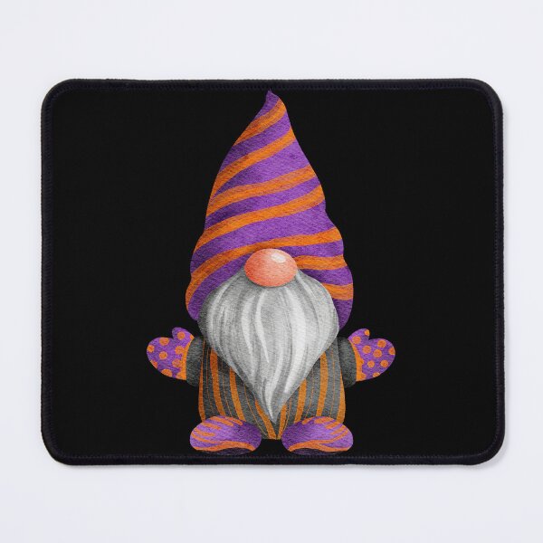 Item preview, Cute Gnome Purple and Orange Stripes designed and sold by Trinket-Trickster.