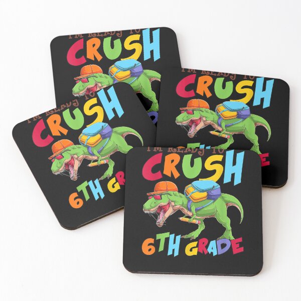 Item preview, I'm Ready To Crush 6th Grade T Rex Back To School Gift  designed and sold by judyufmi.