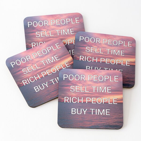 Item preview, Poor people sell time Rich people buy time designed and sold by Itaxi.