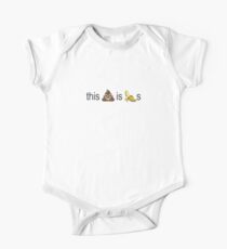 Dieses S #! T ist Bananen Baby Body Kurzarm