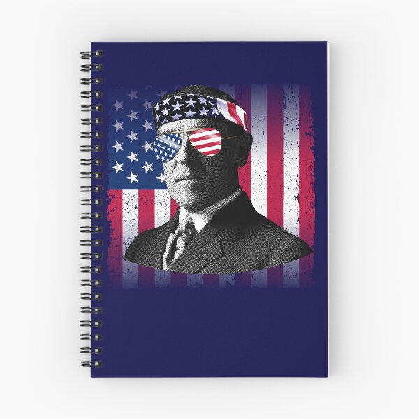 Item preview, Woodrow Wilson USA Flag Patriotic American Flag 4th of July Gear designed and sold by DynamicDesign.