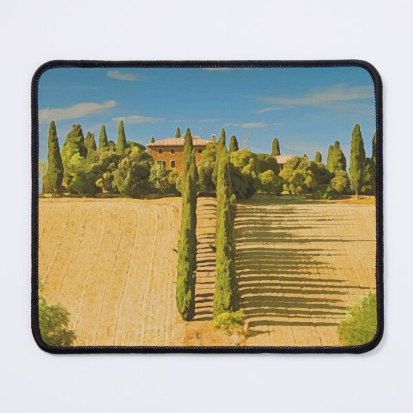 Item preview, Tuscany Italy - Retro Tuscan Landscape designed and sold by molamode.