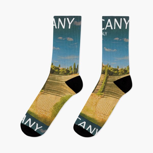 Item preview, Tuscany Italy - Retro Tuscan Landscape designed and sold by molamode.