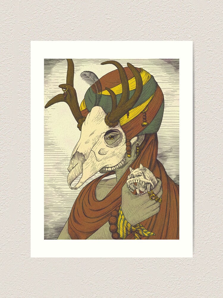 demon hunter art print by andbloom redbubble demon hunter art print by andbloom redbubble