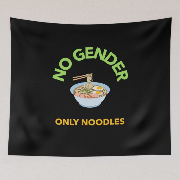 Item preview, No gender only noodles, Willow Days designed and sold by avit1.