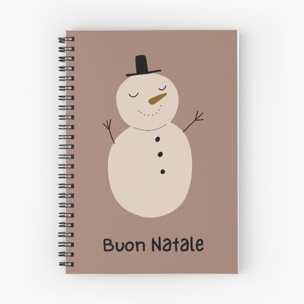 Item preview, Buon Natale, happy Christmas in Italian, Biglietto Natale, Christmas snowman, Italian Christmas  designed and sold by Pommallina.