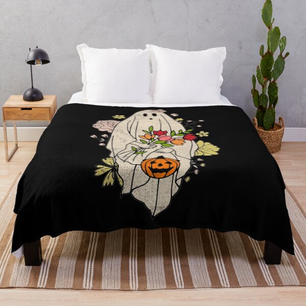 Item preview, Vintage Floral Ghost Halloween Graphic designed and sold by stanton88.