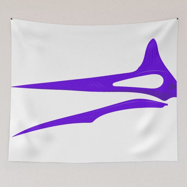 Item preview, Royal Purple Quetzalcoatlus Skull (Royal Purple Pterosaur Skull) designed and sold by prehistoricco.