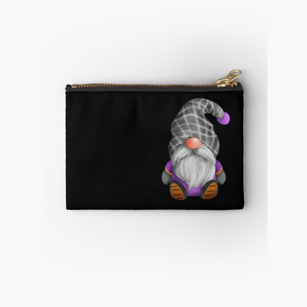 Item preview, Cute Gnome in Purple and Orange and Stripe Hat designed and sold by Trinket-Trickster.