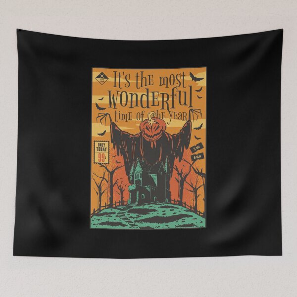 Item preview, Tis The Season To Be Spooky, Retro 80s Horror Movies design designed and sold by Merchking1.