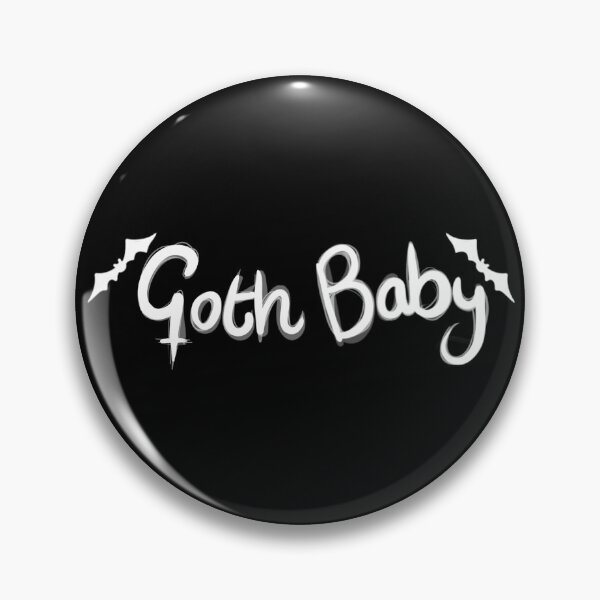 Item preview, Goth baby text  designed and sold by iggybeldraws.