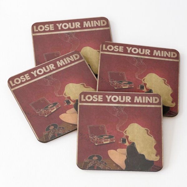 Item preview, Red Vintage Lose Your Mind Find Your Soul designed and sold by susancollu39.