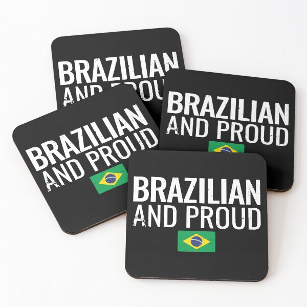 Item preview, Brazilian And Proud Brazilian Flag Brazilian designed and sold by max-it-out.