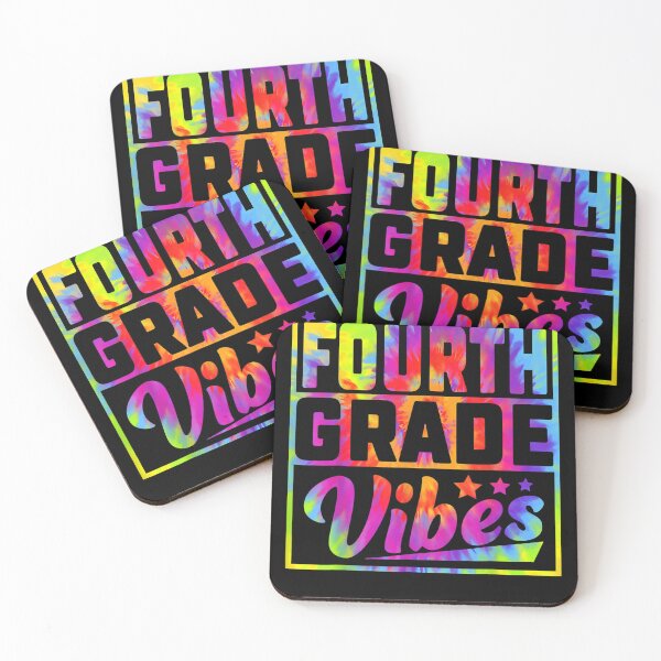 Item preview, Back To School 4th Grade Vibes Tie Dye First Day Teacher Kid  designed and sold by u8ritaae.