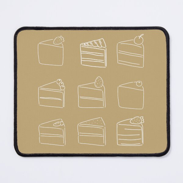 Item preview, Cute cake white color line art cartoon designed and sold by T. Jinmy.