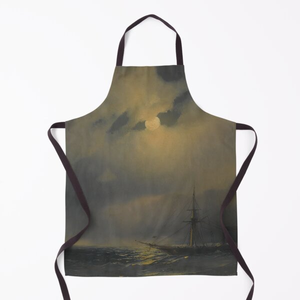 Item preview, Shipping In Moonlight - Ivan Konstantinovich Aivazovsky designed and sold by TeeARTHY.