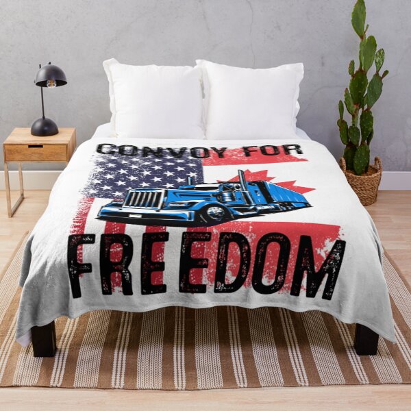 Item preview, Flag Canada American Flag Canada Flag Convoy For Freedom 2022 designed and sold by Reploglek.