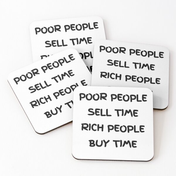 Item preview, Poor people sell time Rich people buy time designed and sold by Itaxi.