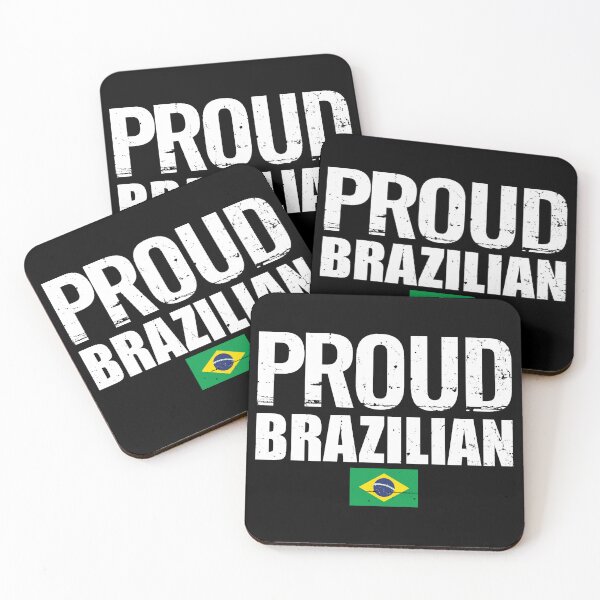 Item preview, Proud Brazilian Brazilian flag Brazilian designed and sold by max-it-out.