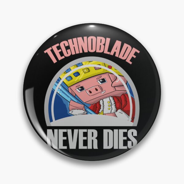 Item preview, Meme Pig Technoblade Never Dies designed and sold by JamauDS.