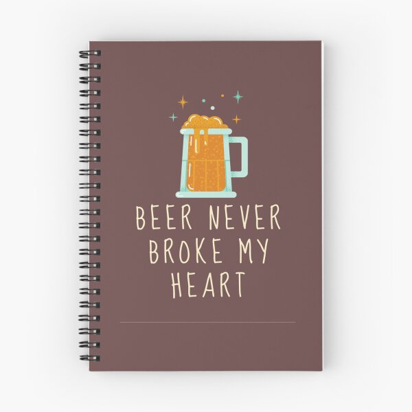 Item preview, Beer never broke my heart      designed and sold by Santogadeshop.