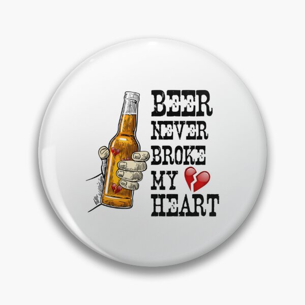Item preview, Beer Never Broke My Heart Fitted V-Neck         designed and sold by Santogadeshop.
