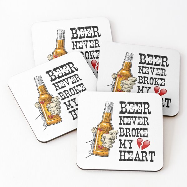 Item preview, Beer Never Broke My Heart Fitted V-Neck         designed and sold by Santogadeshop.
