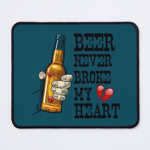 Item preview, Beer Never Broke My Heart Fitted V-Neck         designed and sold by Santogadeshop.
